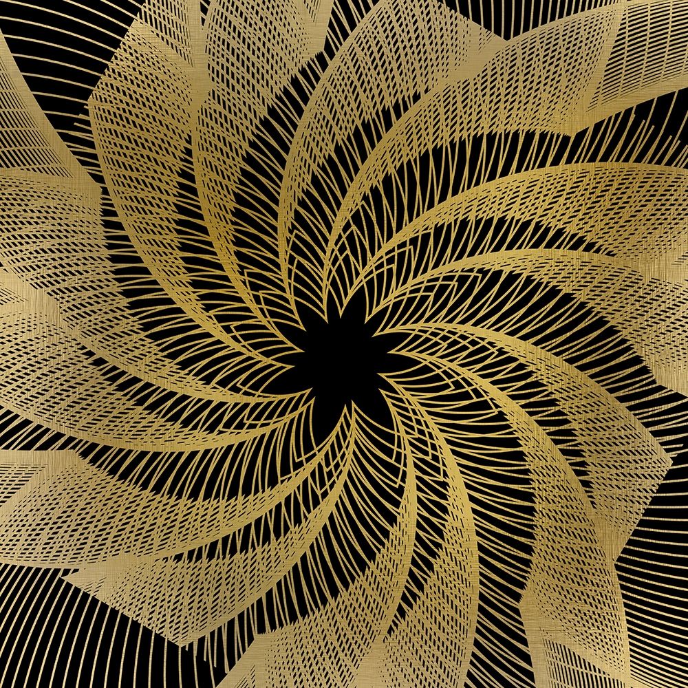 Spinning Gold art print by Kimberly Allen for $57.95 CAD