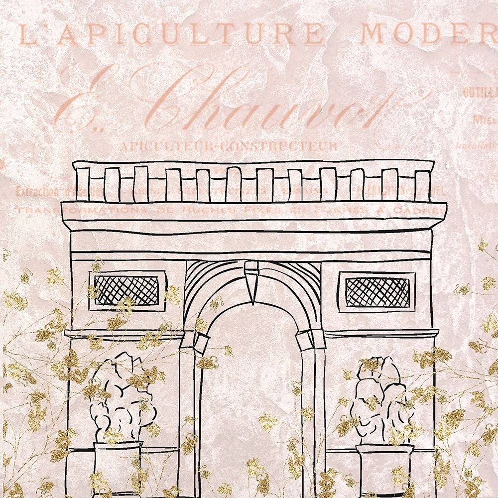 Paris Blush 4 art print by Kimberly Allen for $57.95 CAD