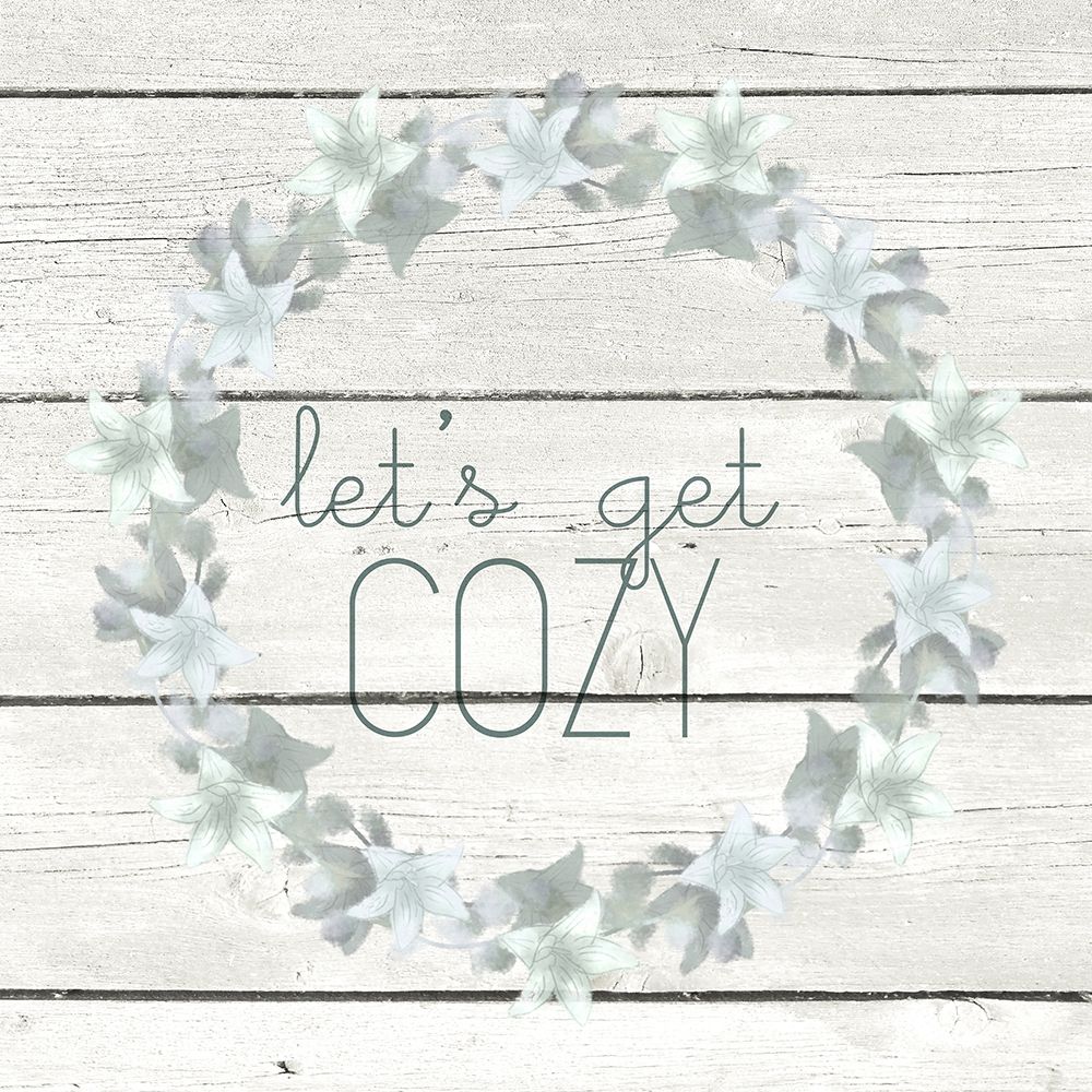 Cozy Wreath art print by Kimberly Allen for $57.95 CAD