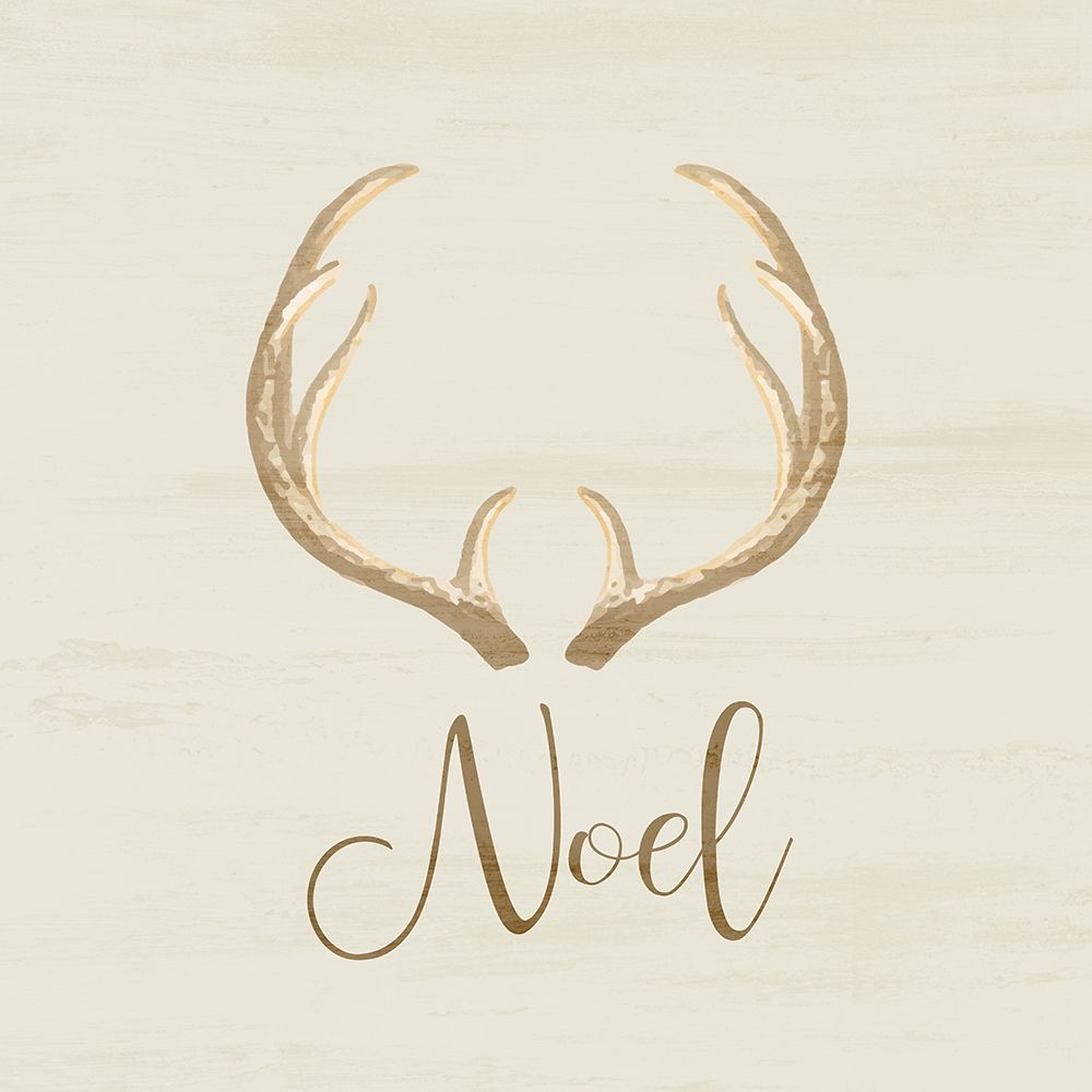 Noel Antler art print by Kimberly Allen for $57.95 CAD