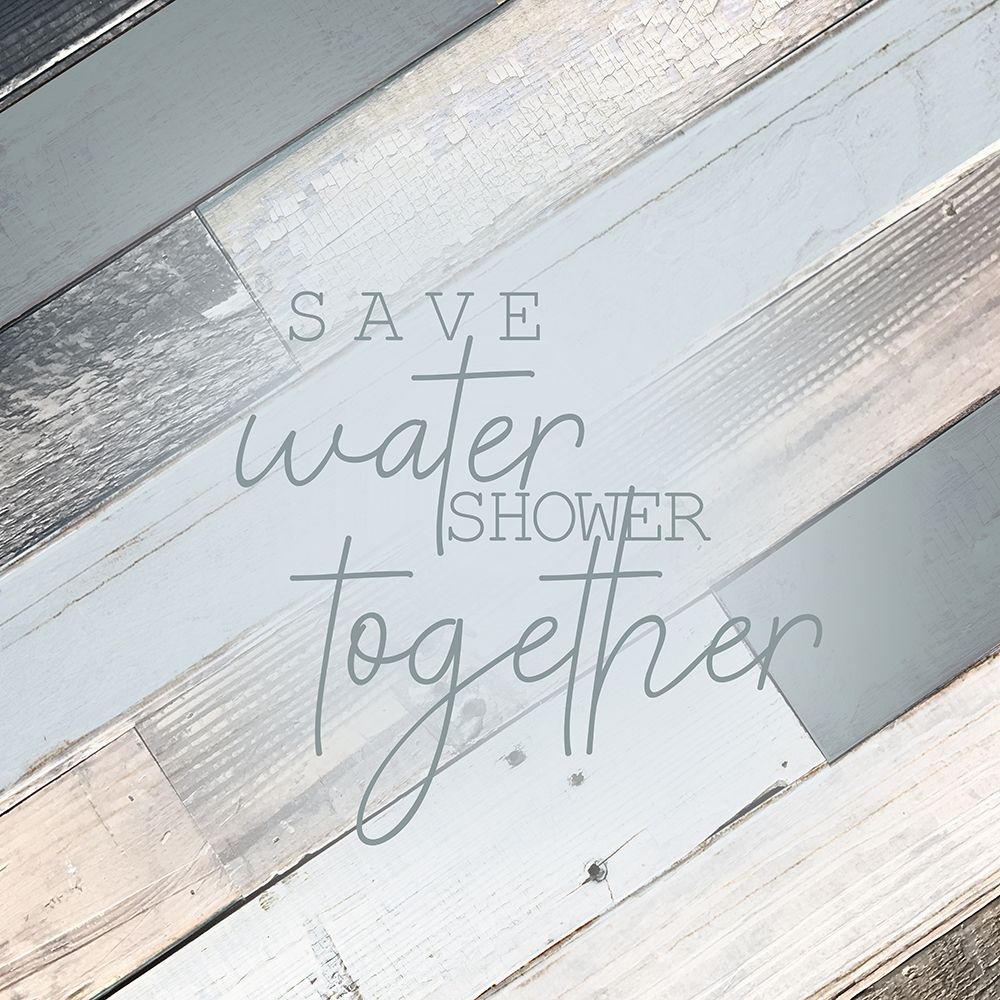 Save Water art print by Kimberly Allen for $57.95 CAD