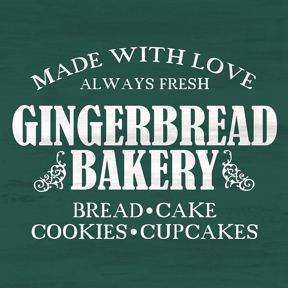 Gingerbread Bakery art print by Kimberly Allen for $57.95 CAD