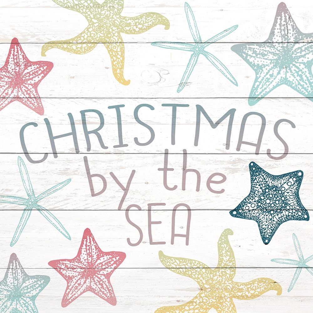 Christmas by The Sea art print by Kimberly Allen for $57.95 CAD
