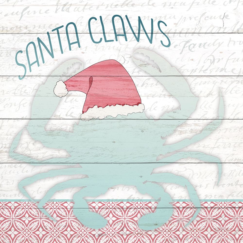 Santa Claws art print by Kimberly Allen for $57.95 CAD