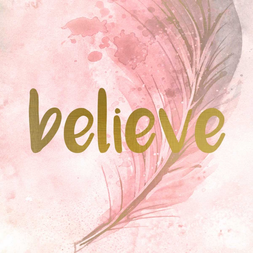 Feathered Believe art print by Kimberly Allen for $57.95 CAD