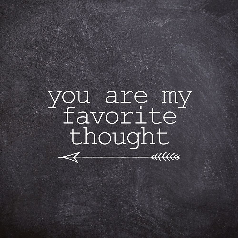 My Favorite Thought art print by Kimberly Allen for $57.95 CAD