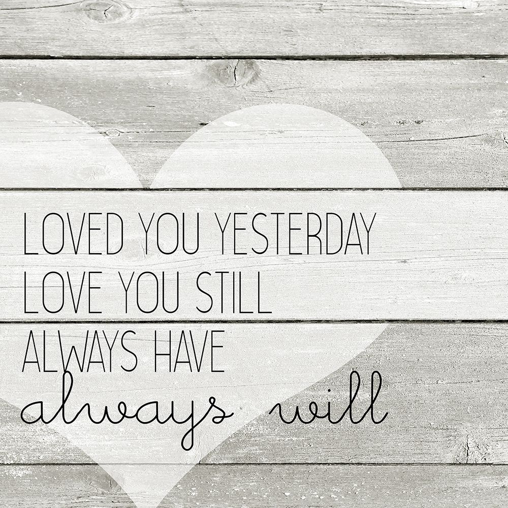 Always Will art print by Kimberly Allen for $57.95 CAD