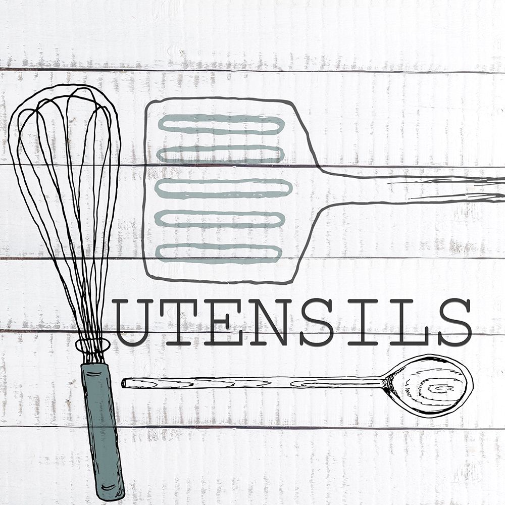 Utensils art print by Kimberly Allen for $57.95 CAD
