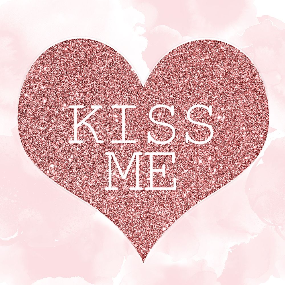 Glitter Heart 1 art print by Kimberly Allen for $57.95 CAD