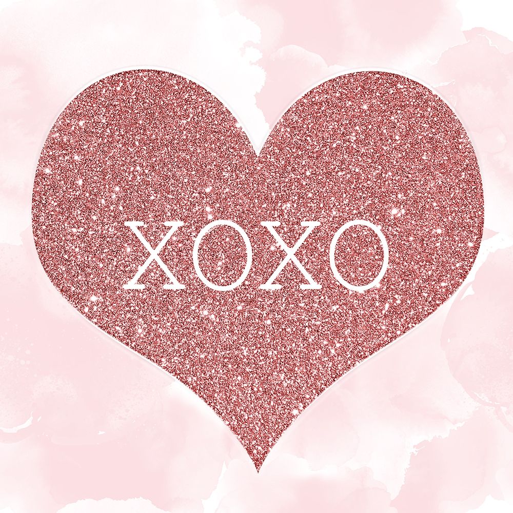 Glitter Heart 3 art print by Kimberly Allen for $57.95 CAD