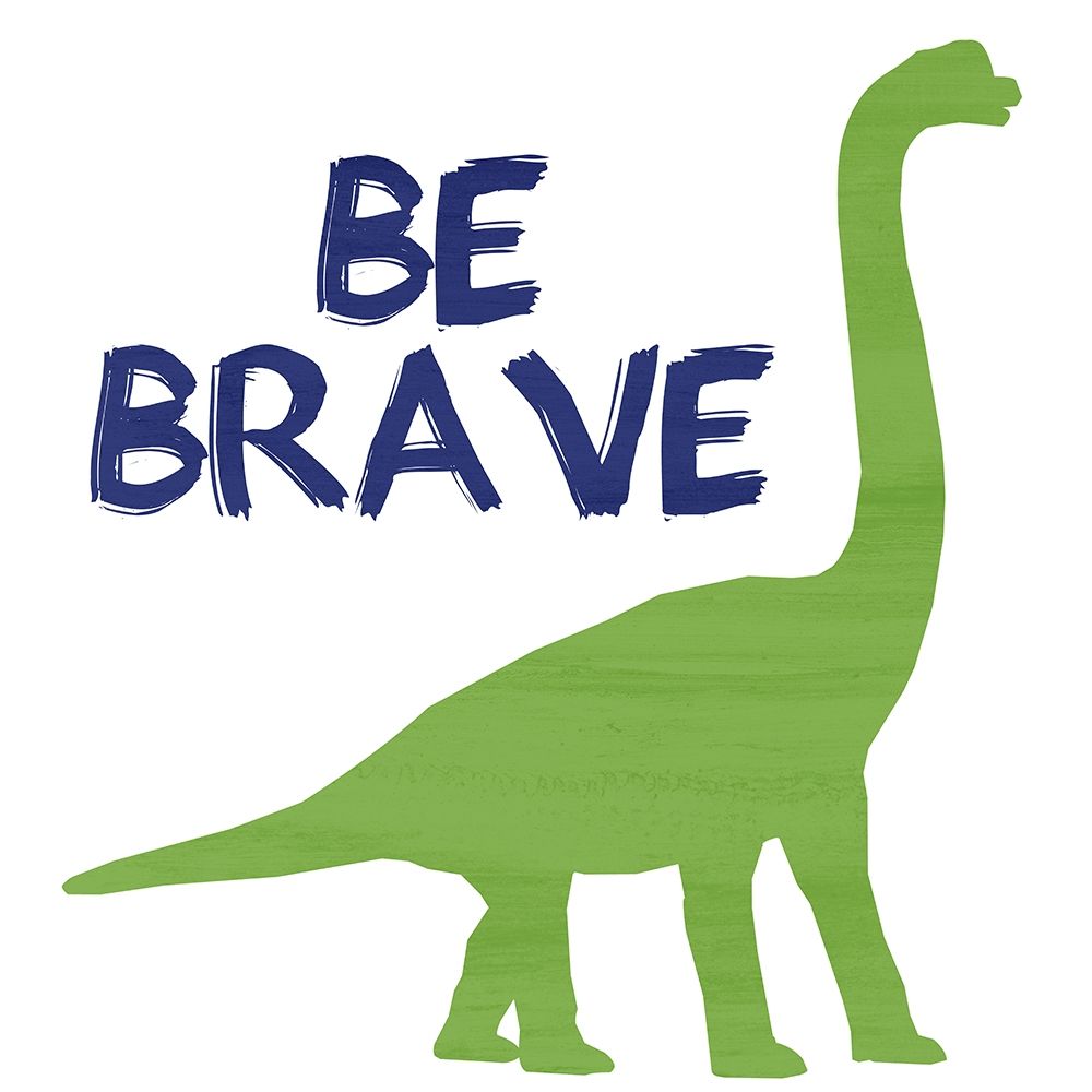 Brave Dino 1 art print by Kimberly Allen for $57.95 CAD