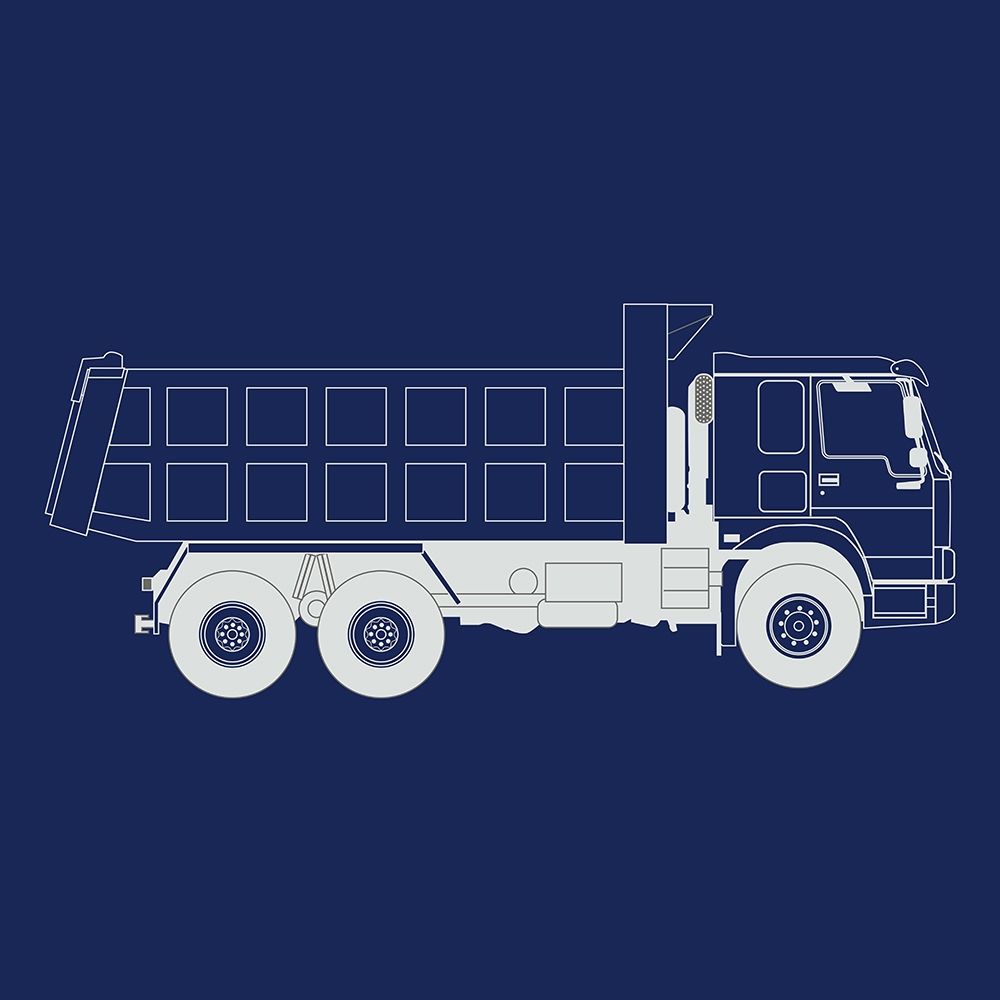 Trucks Trucks 3 art print by Kimberly Allen for $57.95 CAD