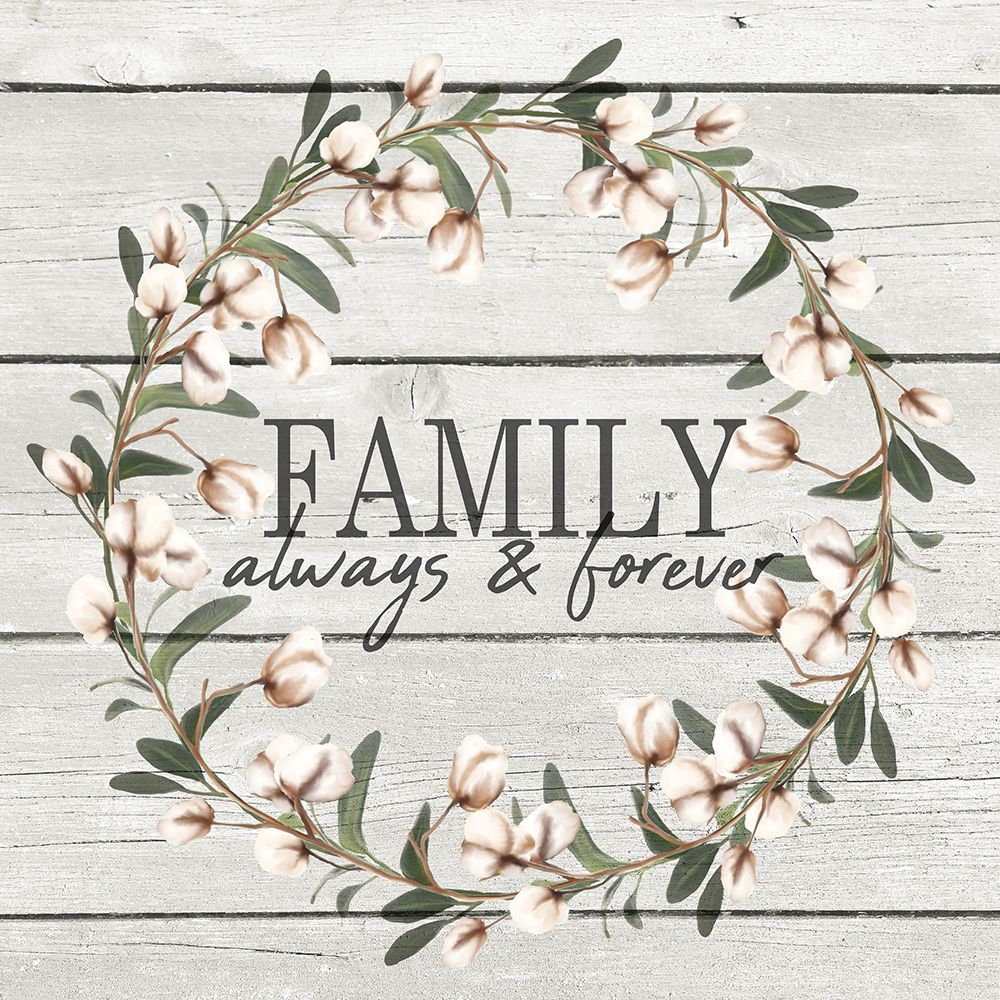 Family Always and Forever art print by Kimberly Allen for $57.95 CAD