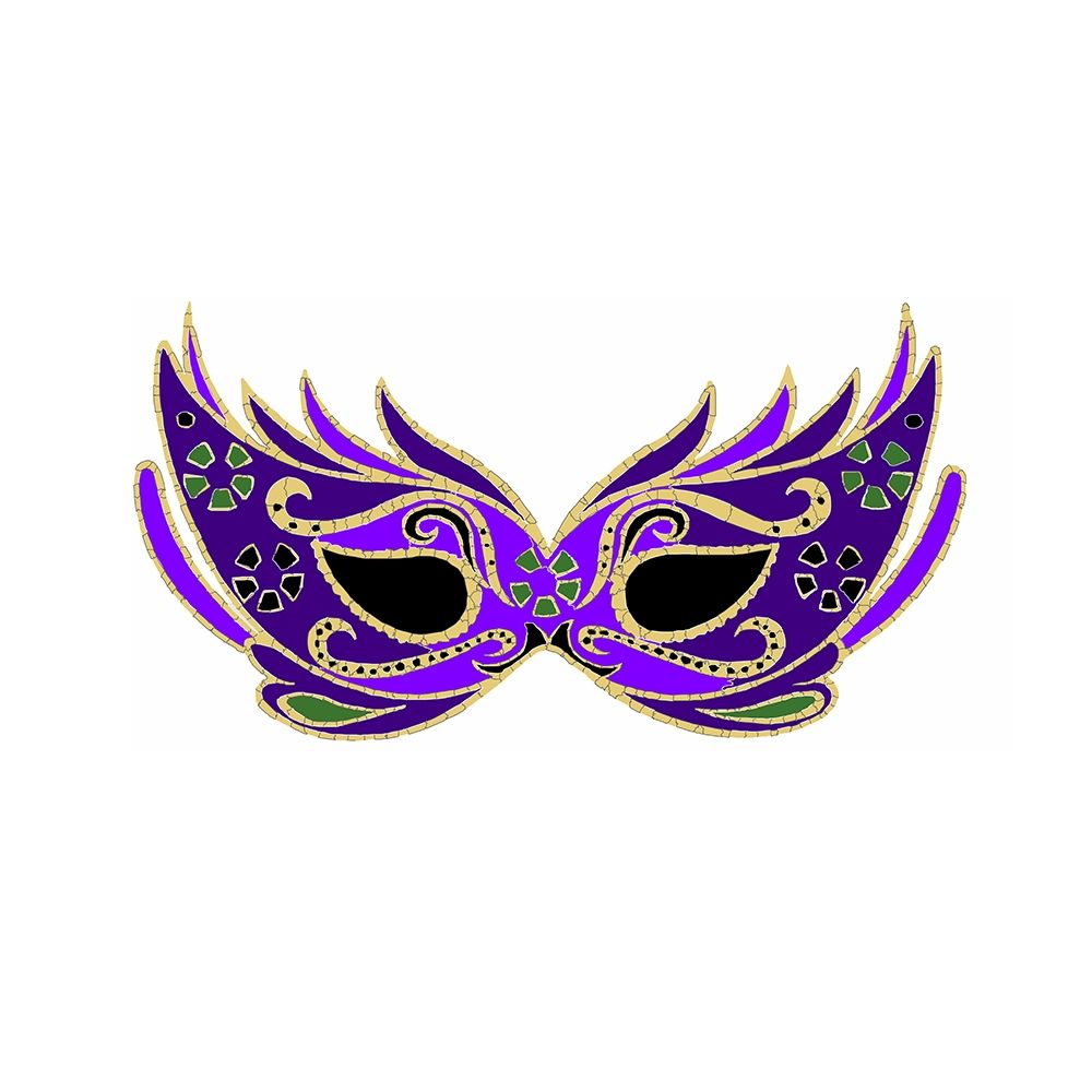 Mardi Gras 2 art print by Kimberly Allen for $57.95 CAD