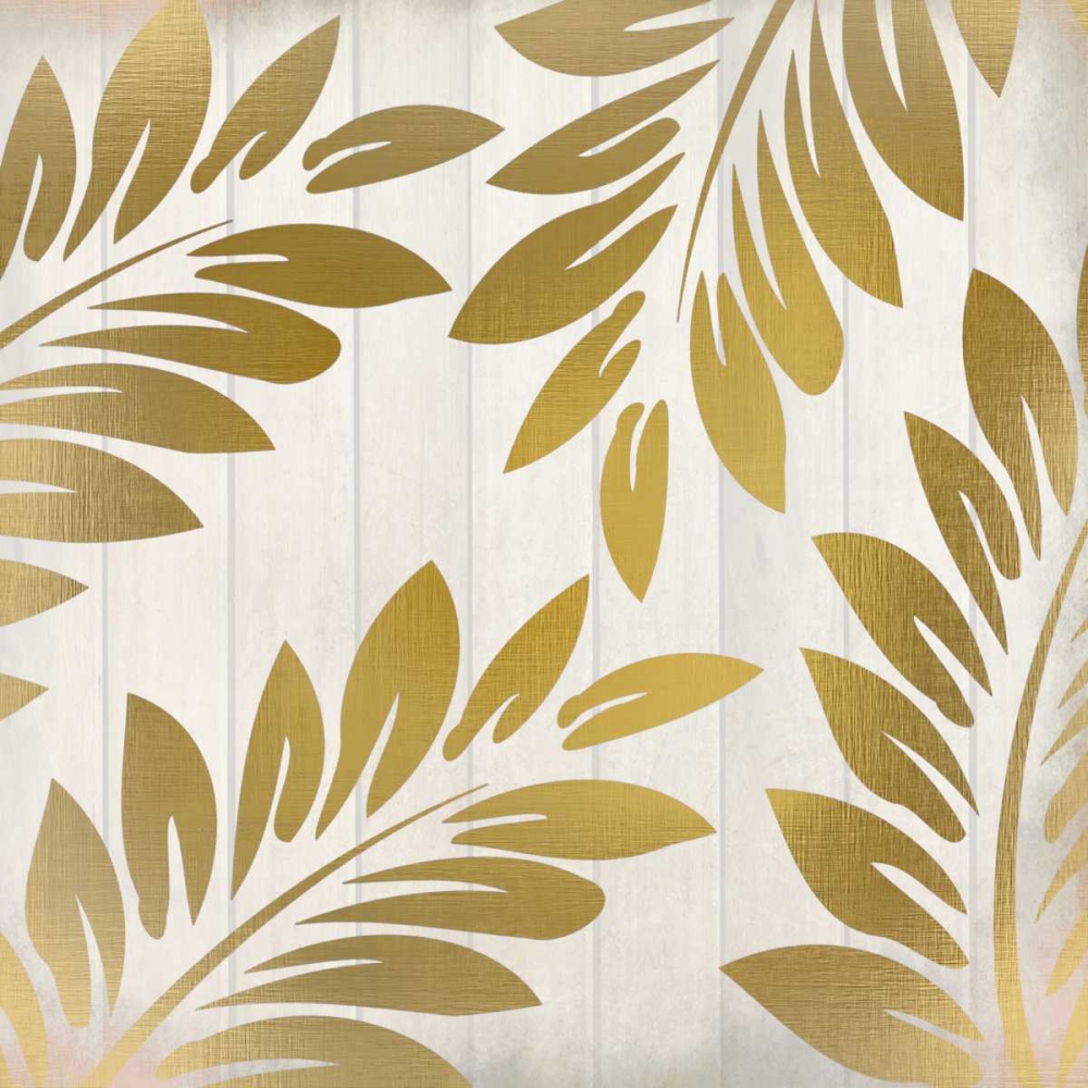 Golden Ferns 1 art print by Kimberly Allen for $57.95 CAD