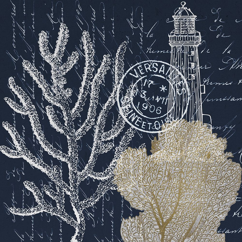 Sea Letters 1 art print by Kimberly Allen for $57.95 CAD