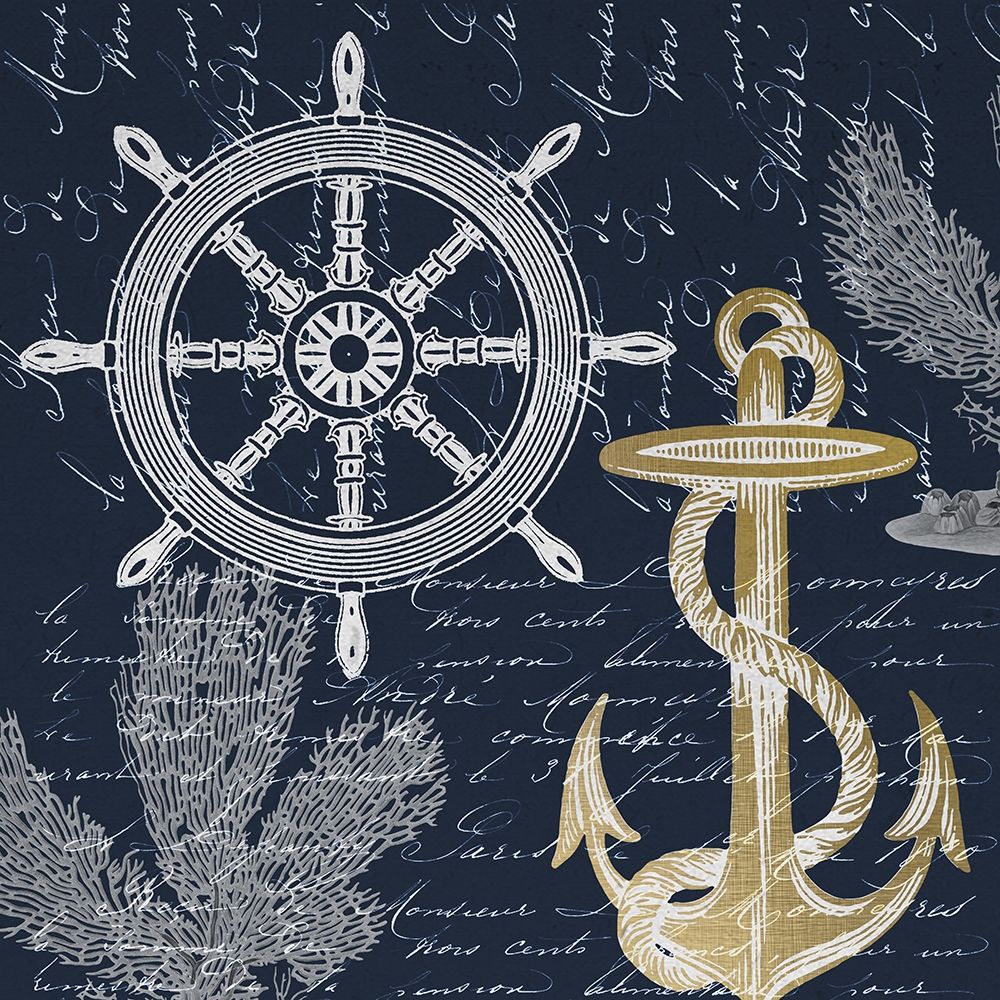 Sea Letters 2 art print by Kimberly Allen for $57.95 CAD