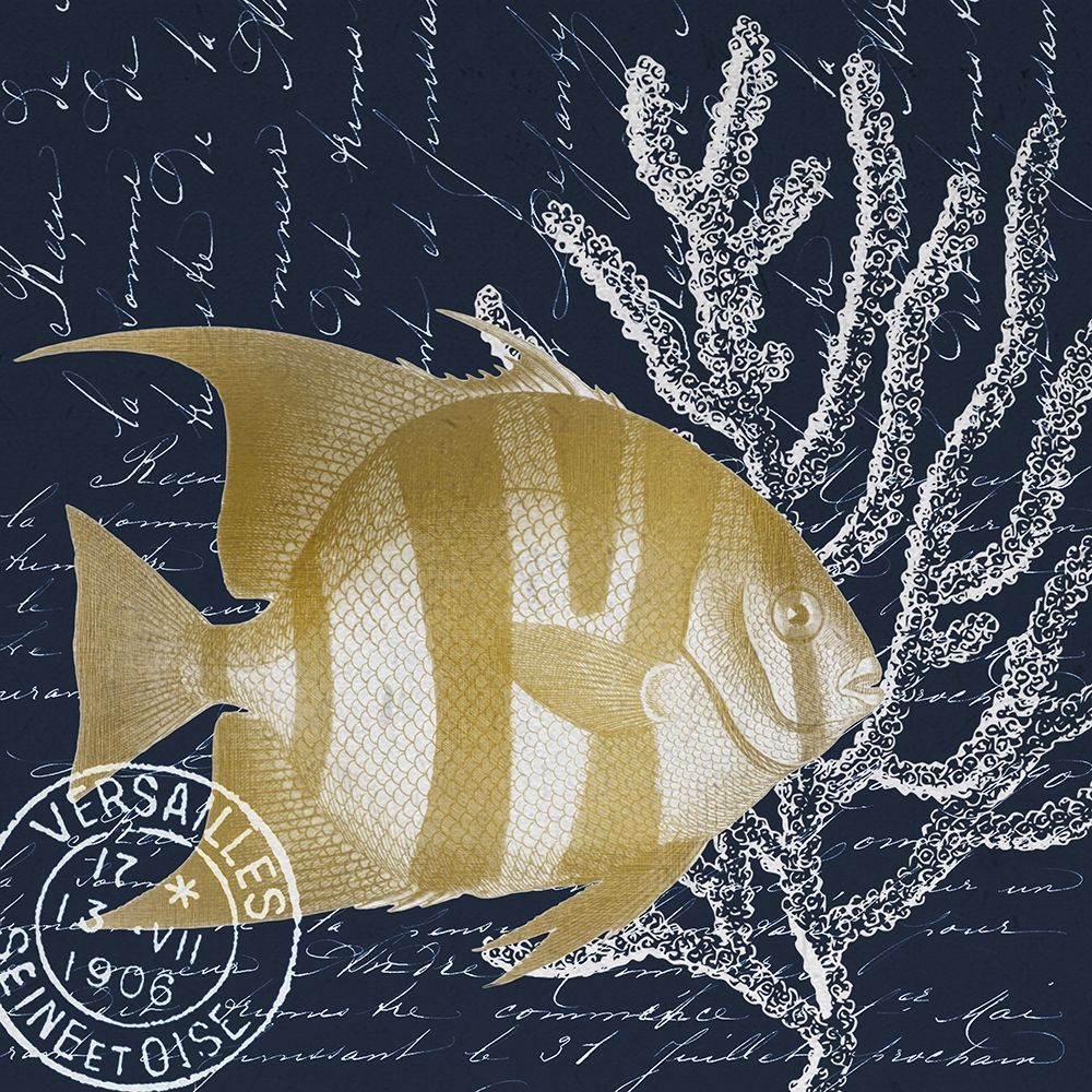 Fish Blues 1 art print by Kimberly Allen for $57.95 CAD