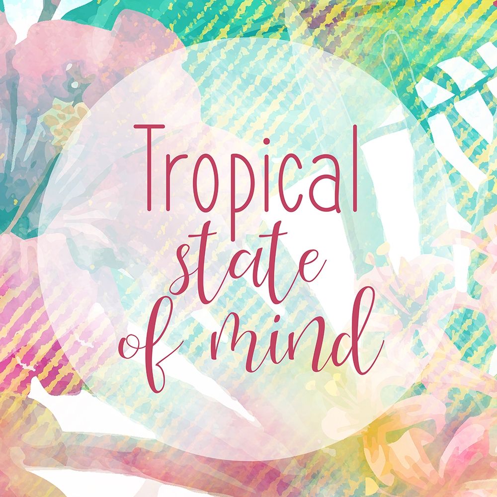 Tropical State 2 art print by Kimberly Allen for $57.95 CAD