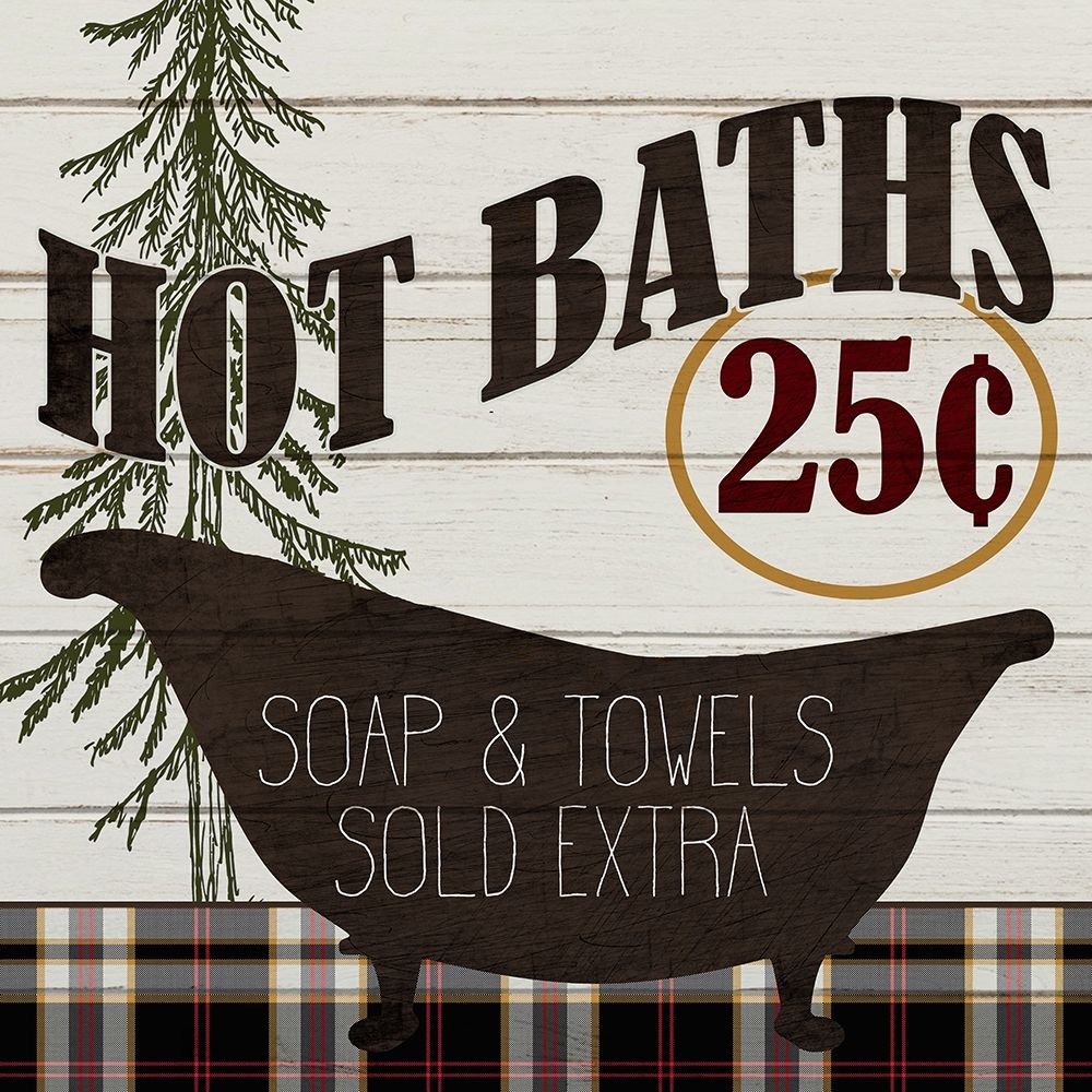 Hot Baths art print by Kimberly Allen for $57.95 CAD