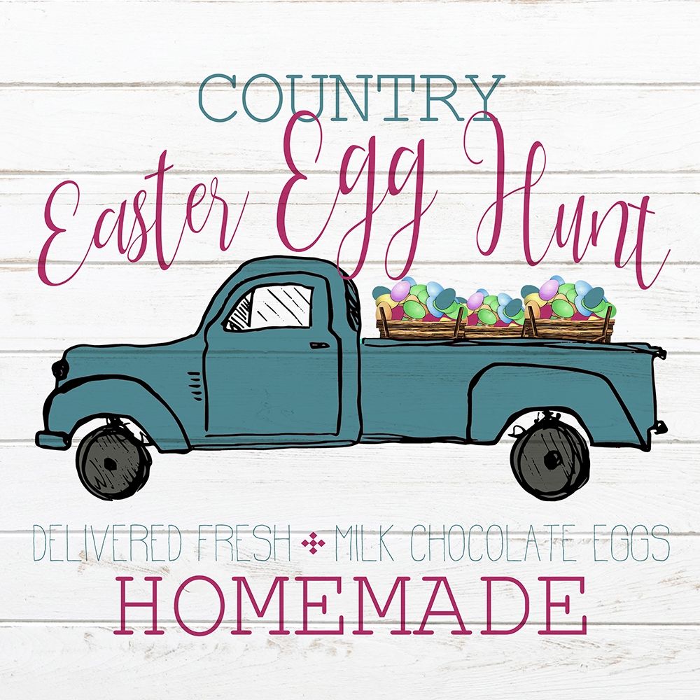 Country Egg Hunt art print by Kimberly Allen for $57.95 CAD