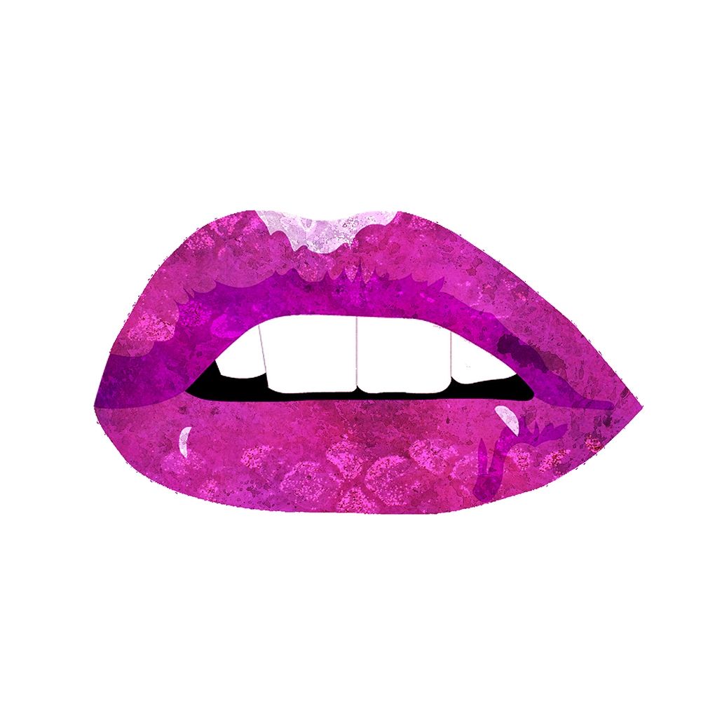 Pink Lips 3 art print by Kimberly Allen for $57.95 CAD