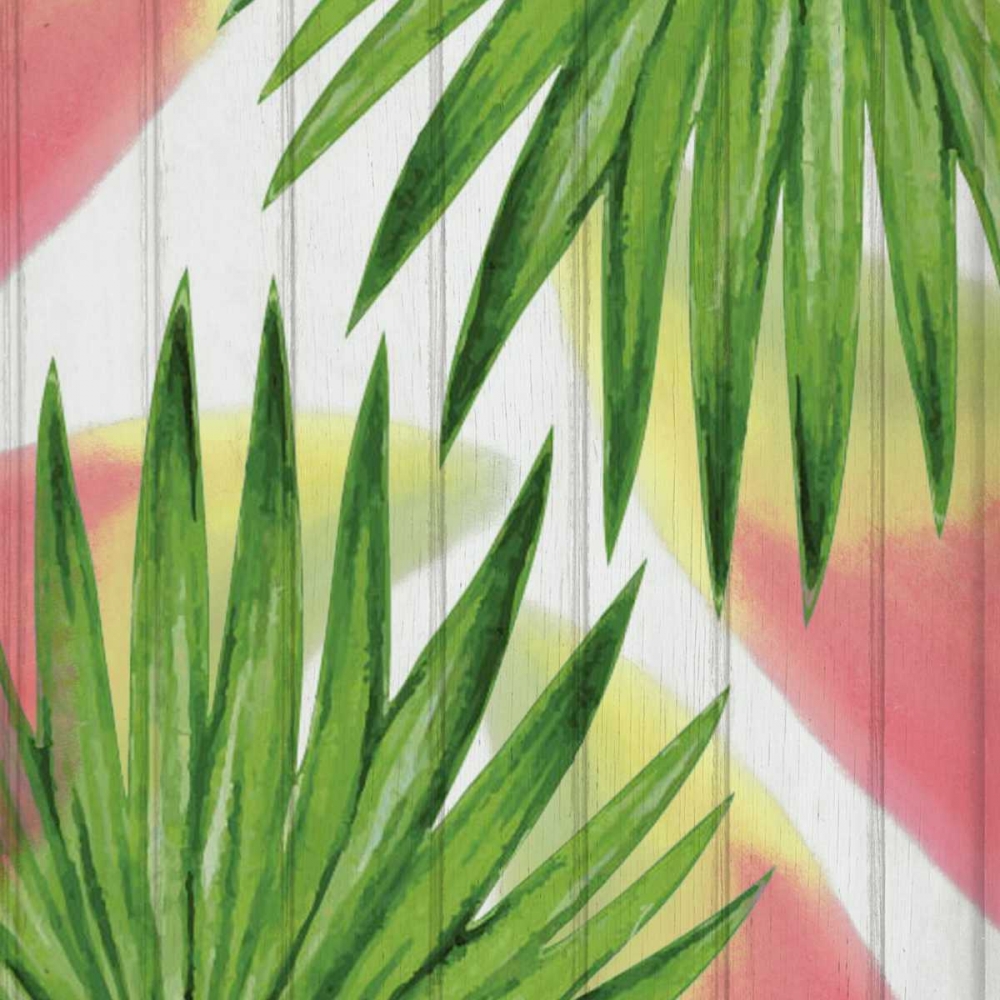 Tropical  Leaves 1 art print by Kimberly Allen for $57.95 CAD