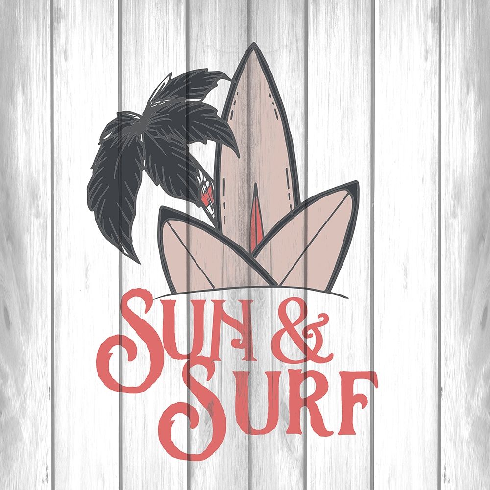 Sun and Surf art print by Kimberly Allen for $57.95 CAD