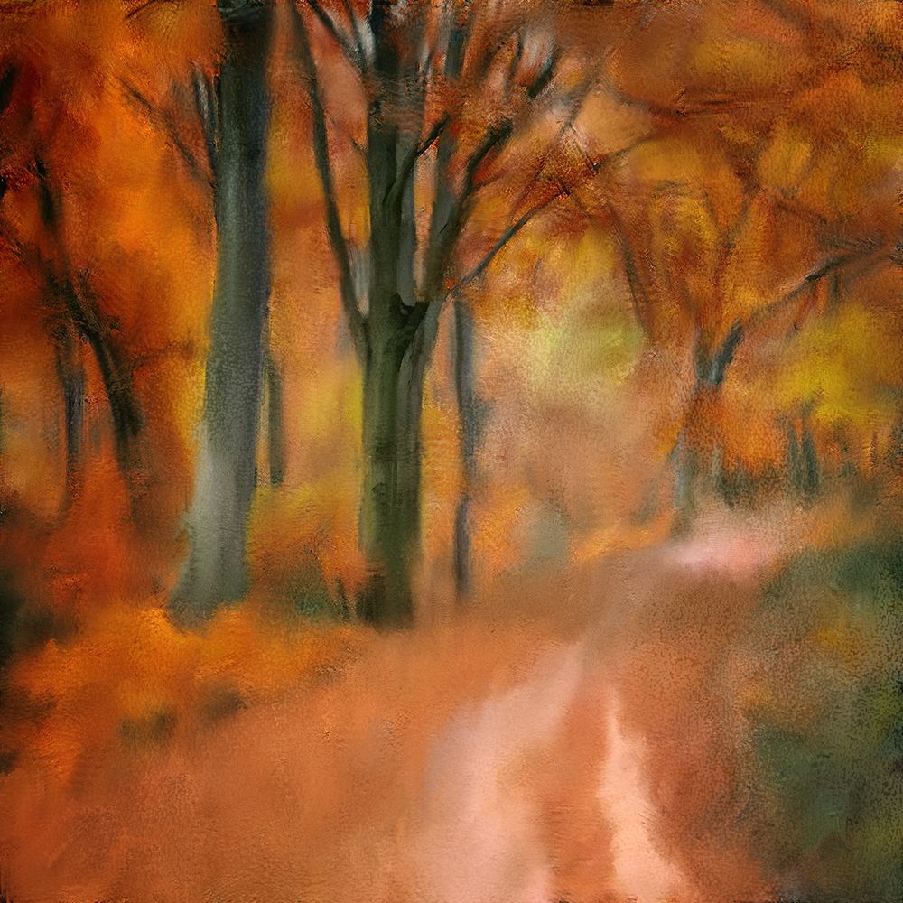 Autumn Road art print by Kimberly Allen for $57.95 CAD