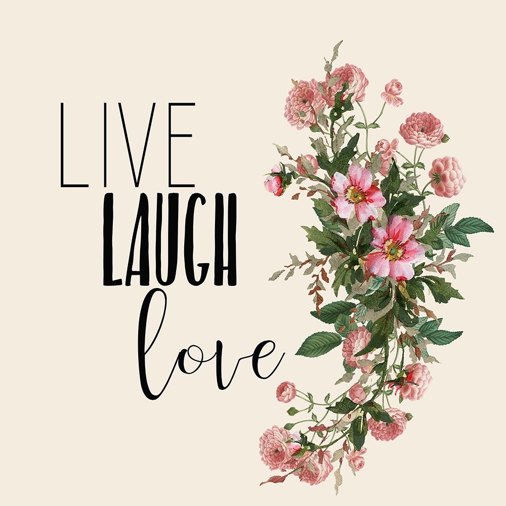 Live Laugh Love 6 art print by Kimberly Allen for $57.95 CAD