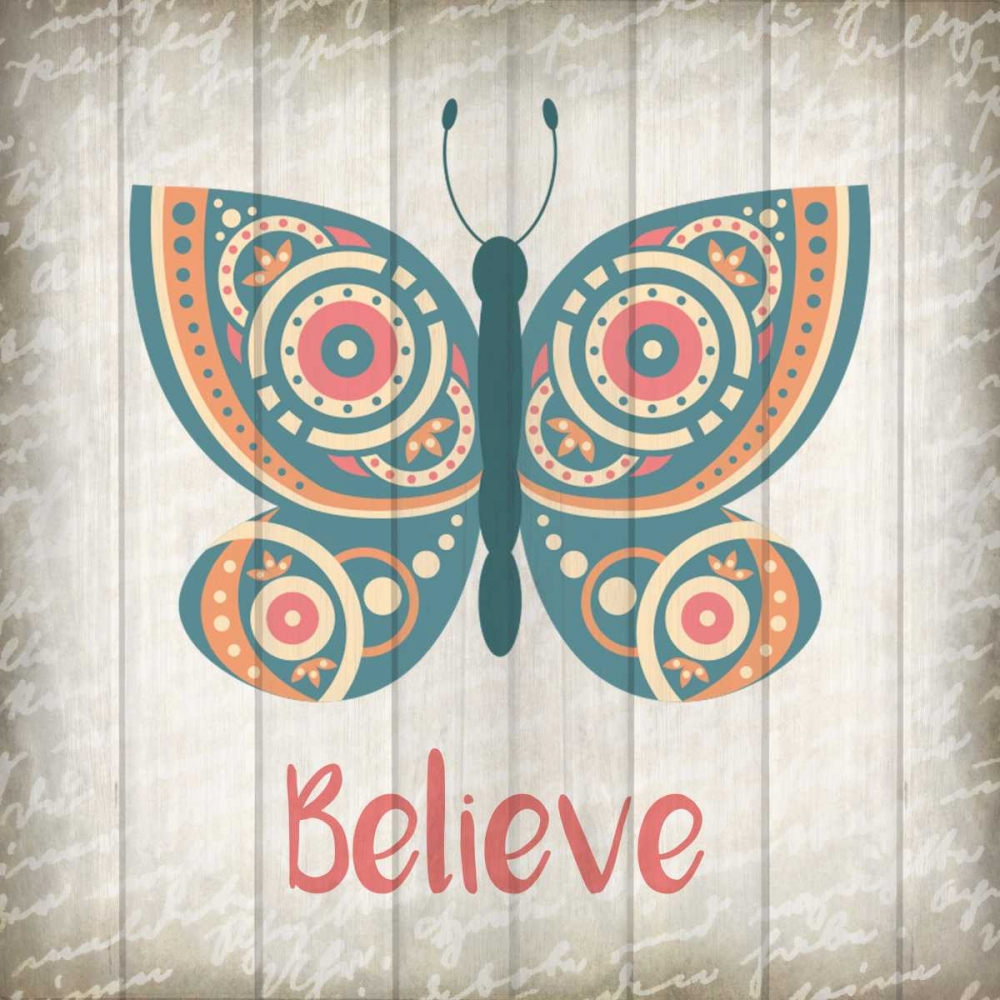 Butterfly Believe art print by Kimberly Allen for $57.95 CAD