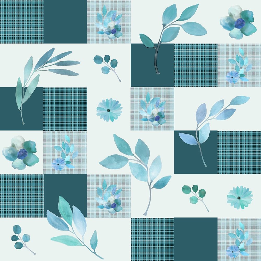Blue Hues Full Pattern art print by Kimberly Allen for $57.95 CAD