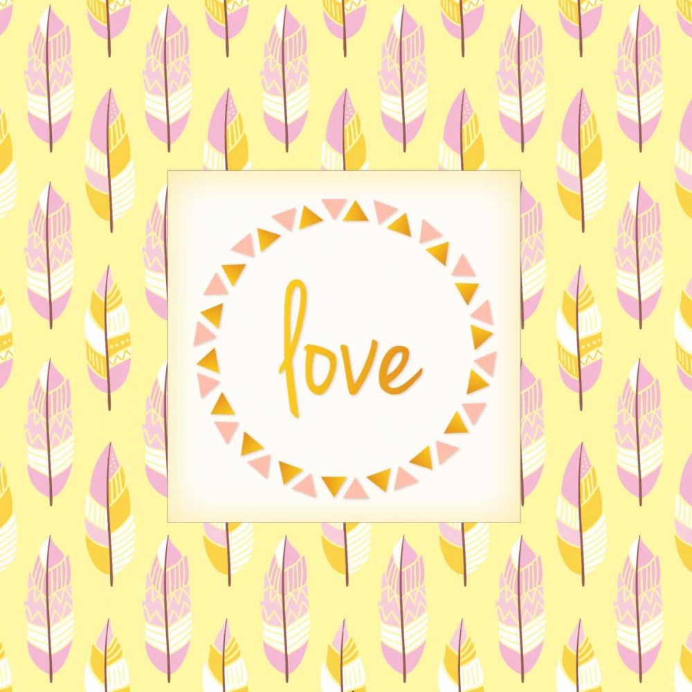 Boho Love art print by Kimberly Allen for $57.95 CAD