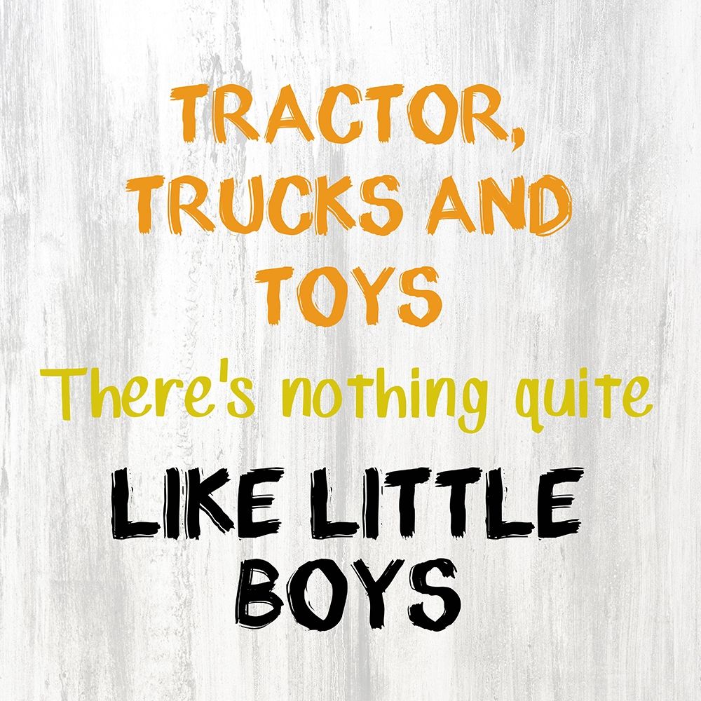 Tractor and Trucks 2 v2 art print by Kimberly Allen for $57.95 CAD