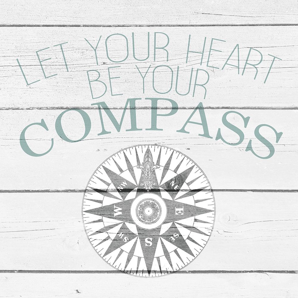 Your Compass and Anchor 2 art print by Kimberly Allen for $57.95 CAD