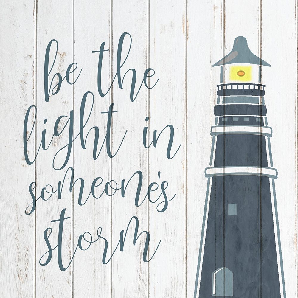 Anchor Lighthouse 2 art print by Kimberly Allen for $57.95 CAD