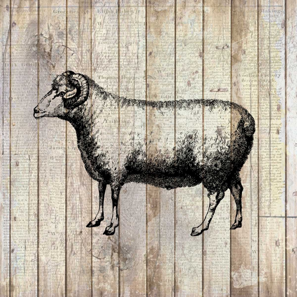 Farm Life 2 art print by Kimberly Allen for $57.95 CAD