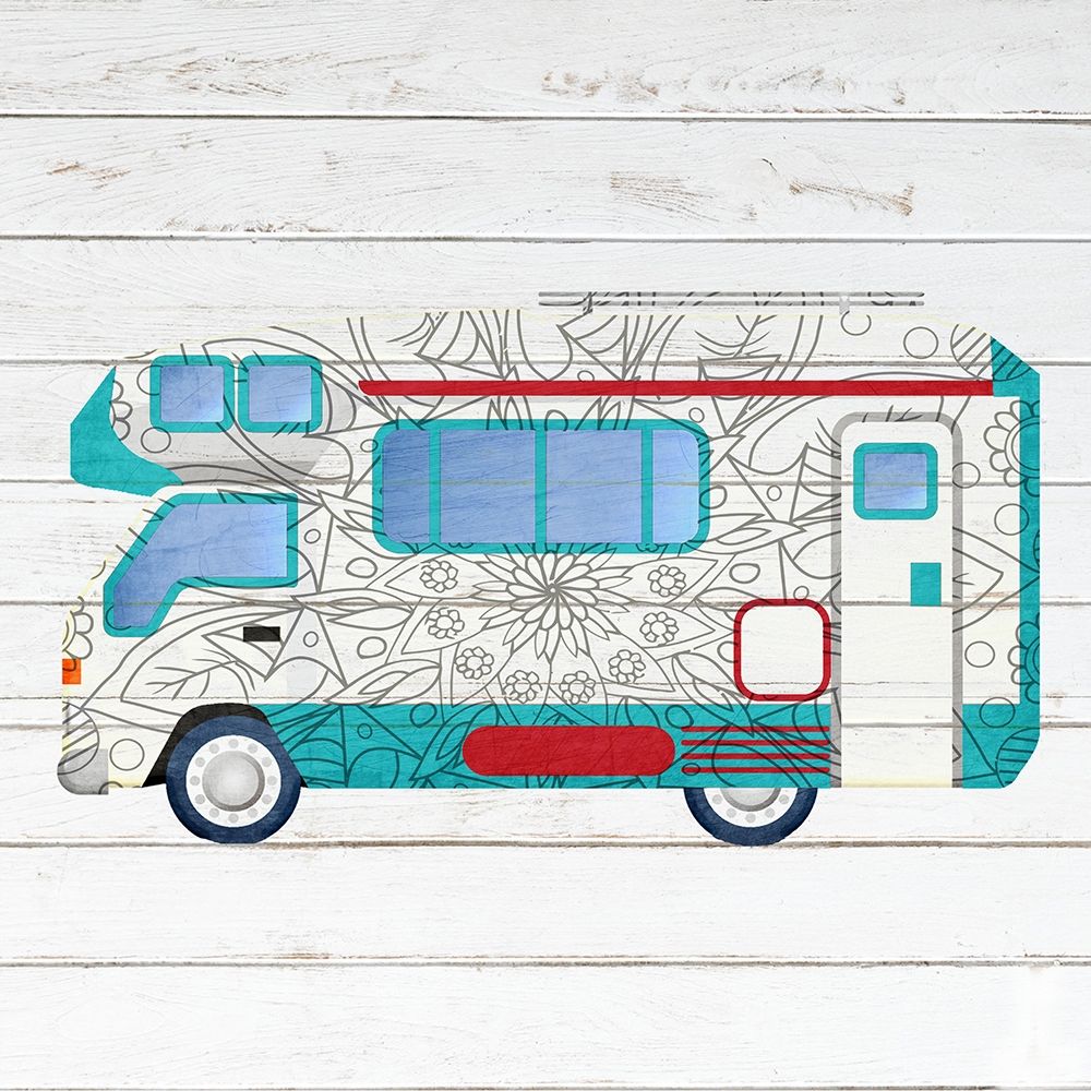 Camper Life 2 art print by Kimberly Allen for $57.95 CAD