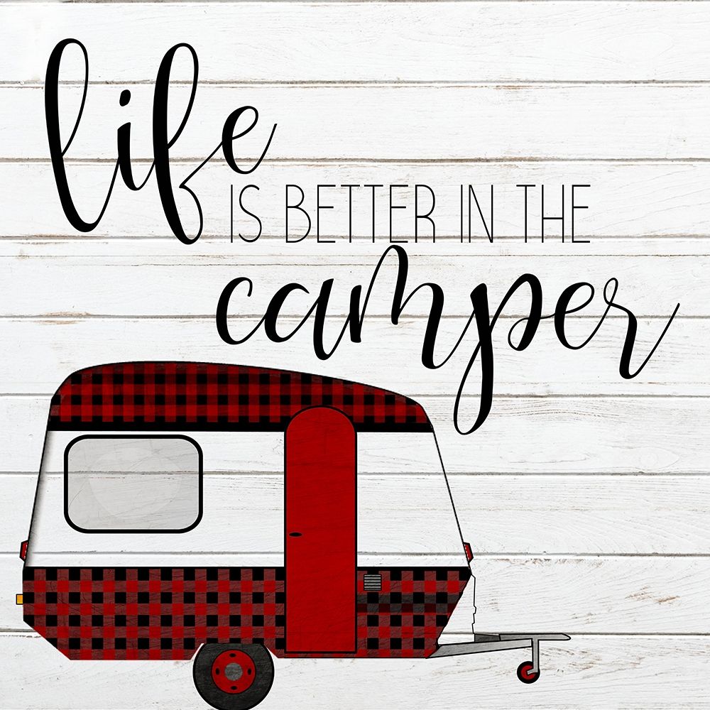 Happy Camper 1 art print by Kimberly Allen for $57.95 CAD