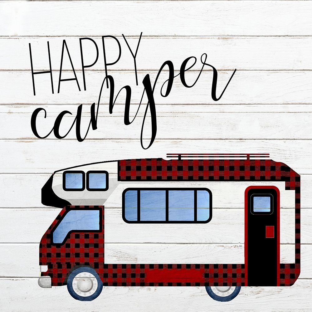 Happy Camper 2 art print by Kimberly Allen for $57.95 CAD