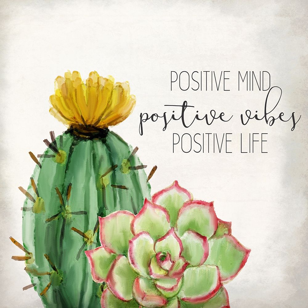 Positive Mind art print by Kimberly Allen for $57.95 CAD