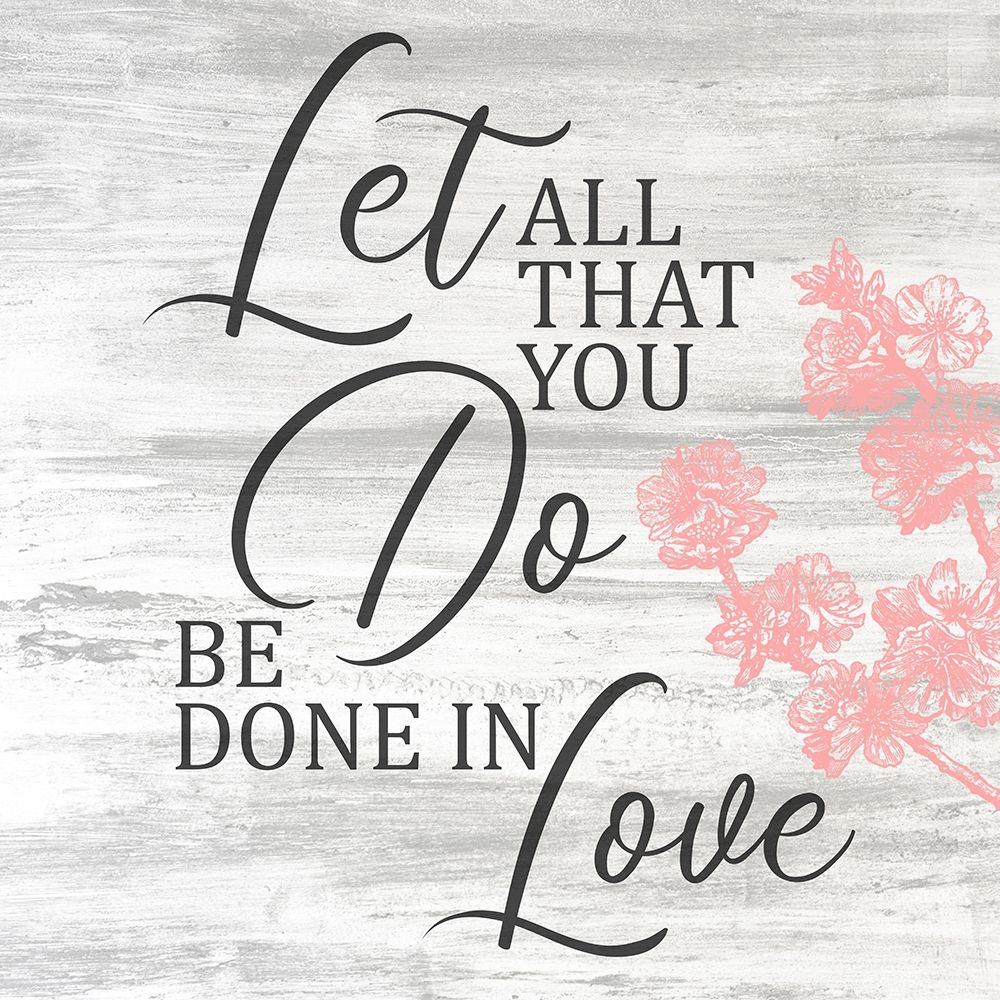 Be Done in Love art print by Kimberly Allen for $57.95 CAD