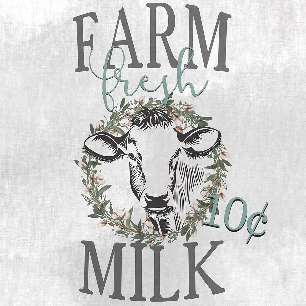 Farm Fresh Milk art print by Kimberly Allen for $57.95 CAD