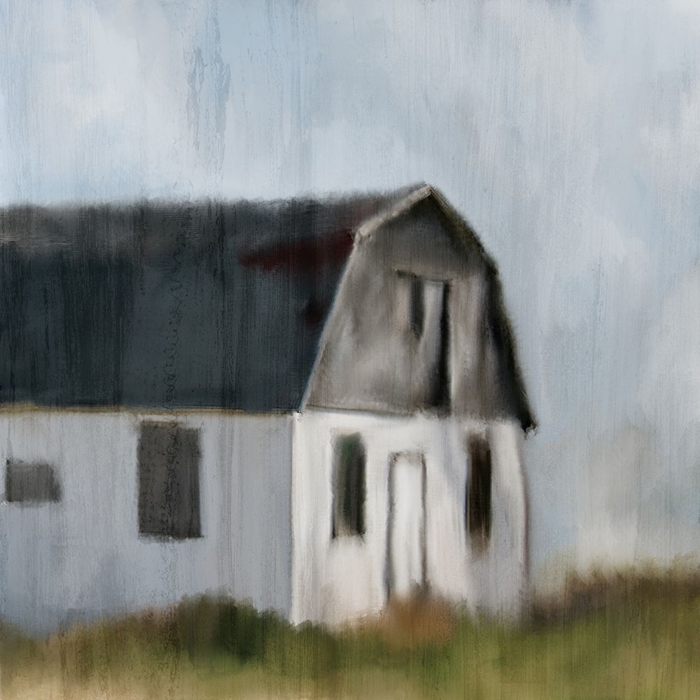 White Barn art print by Kimberly Allen for $57.95 CAD