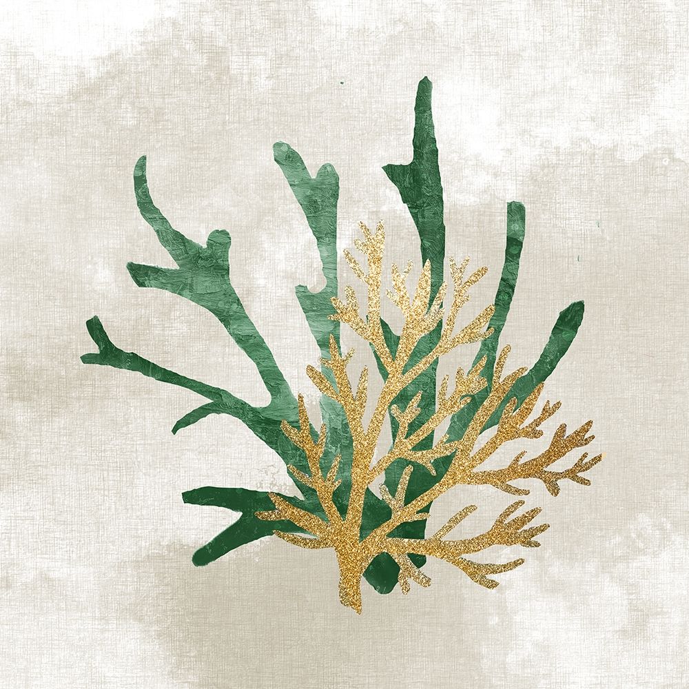 Emerald Coral 1 art print by Kimberly Allen for $57.95 CAD