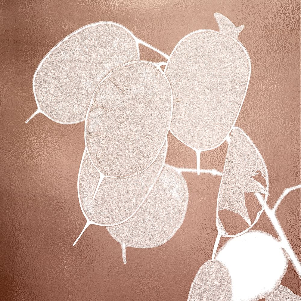 Rose Gold Leaves 2 art print by Kimberly Allen for $57.95 CAD