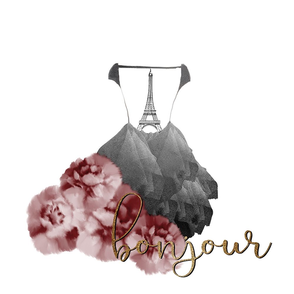 From Paris 3 in Red art print by Kimberly Allen for $57.95 CAD