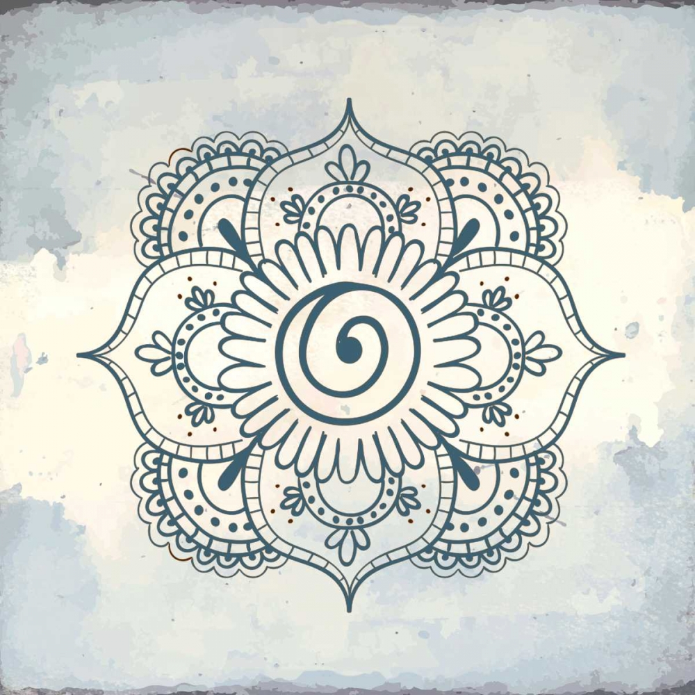Henna Square 1 art print by Kimberly Allen for $57.95 CAD