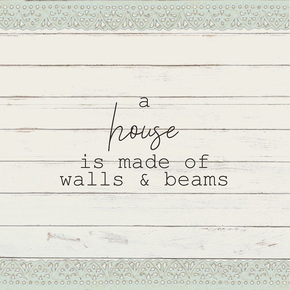 House and Home 1 art print by Kimberly Allen for $57.95 CAD