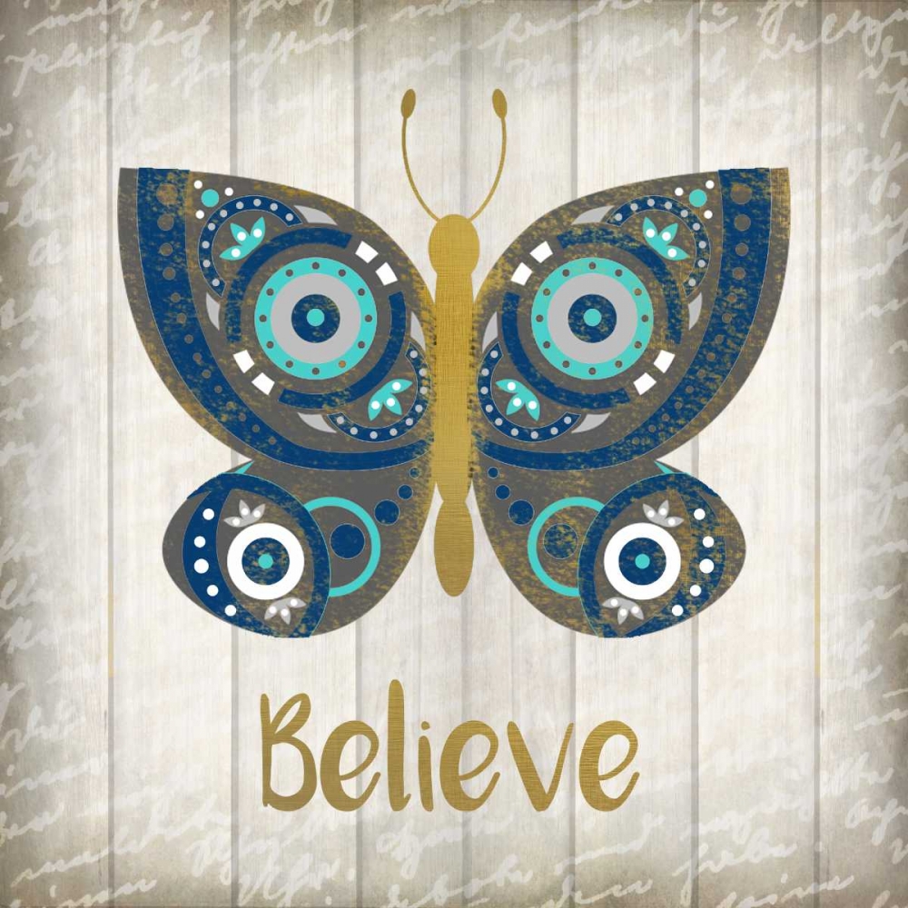 Indigo Native Believe art print by Kimberly Allen for $57.95 CAD